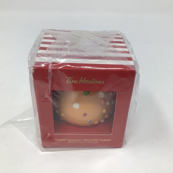 5 NEW Tim Hortons Timbit 2022 Christmas Tree Ornaments - Picture 5 of 7